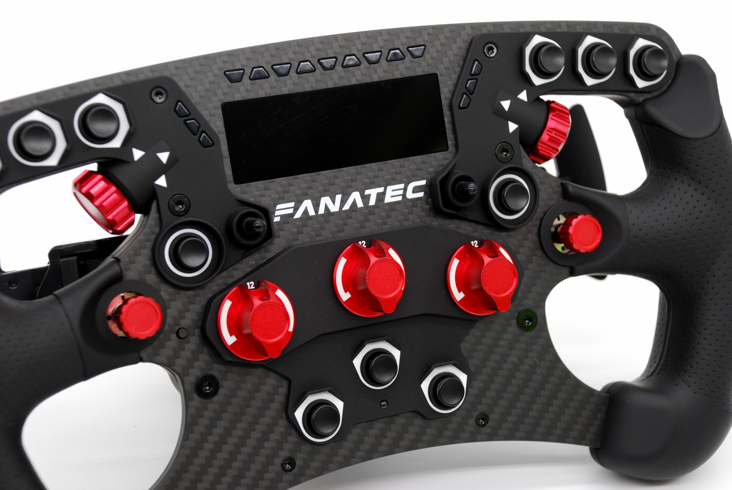 Anodized Aluminium Encoder Knobs for Fanatec Formula v3 Wheel