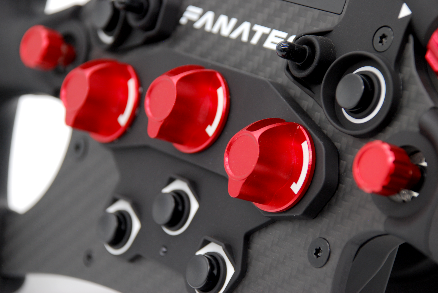 Anodized Aluminium Encoder Knobs for Fanatec Formula v3 Wheel