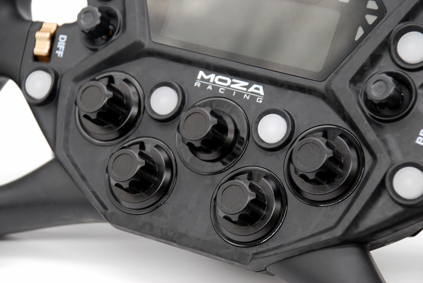 Anodized Aluminium Encoder Knobs for Moza KS Pro