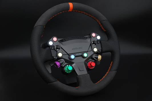 Anodized Aluminium Encoder Knobs for Simagic Zeus Sport Steering Wheel