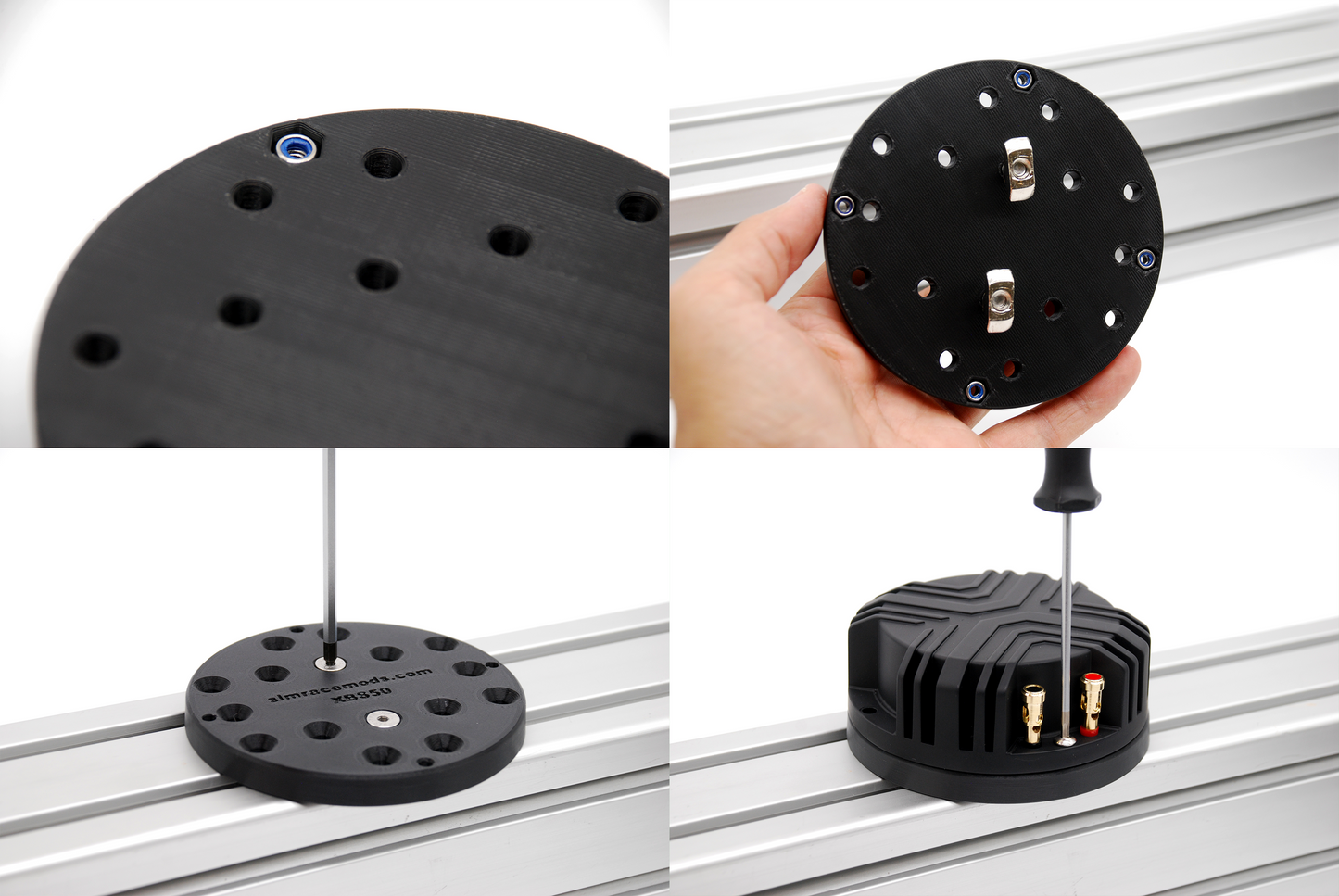Bass Shaker Mounts for Xcite Audio XBS25 XBS50 XBS100