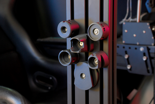 Sim Rig QR Mounts for Steering Wheel Display - Logitech Fanatec Moza Simagic Simucube