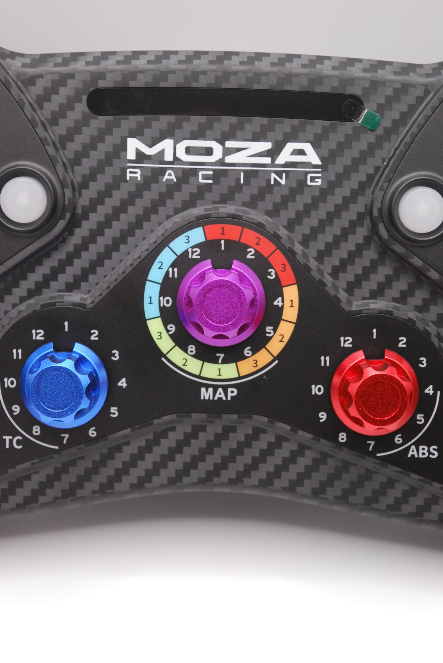 Moza KS Wheel Aluminium Encoder Knobs CNC Machined Anodised