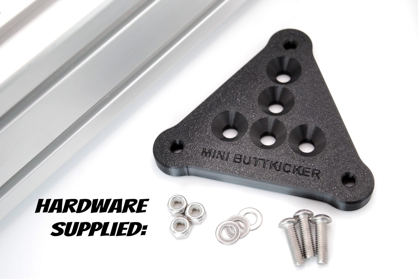 Aluminium Profile Mount for Buttkicker Mini LFE Bass Shaker