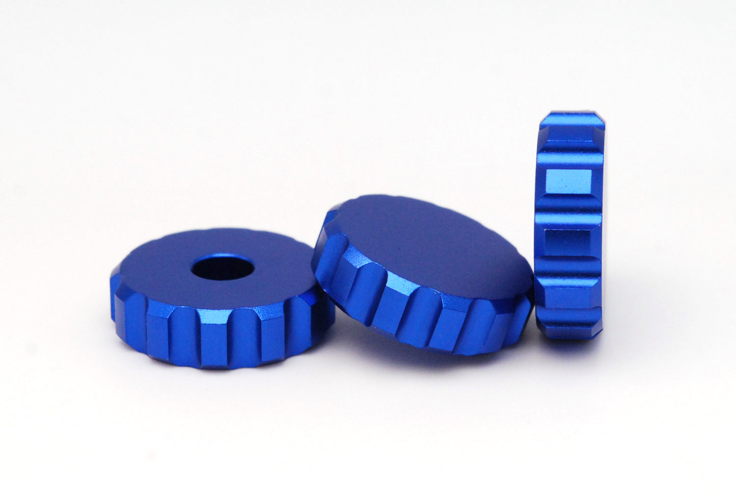 Aluminium Thumb Encoder Knobs CNC Machined Anodised Style ST