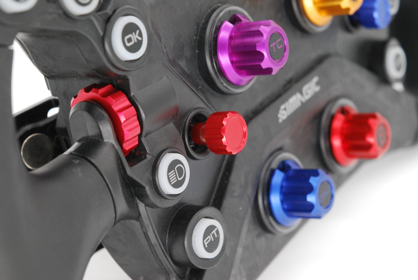 Anodized Aluminium Encoder Knobs for Simagic GT Neo