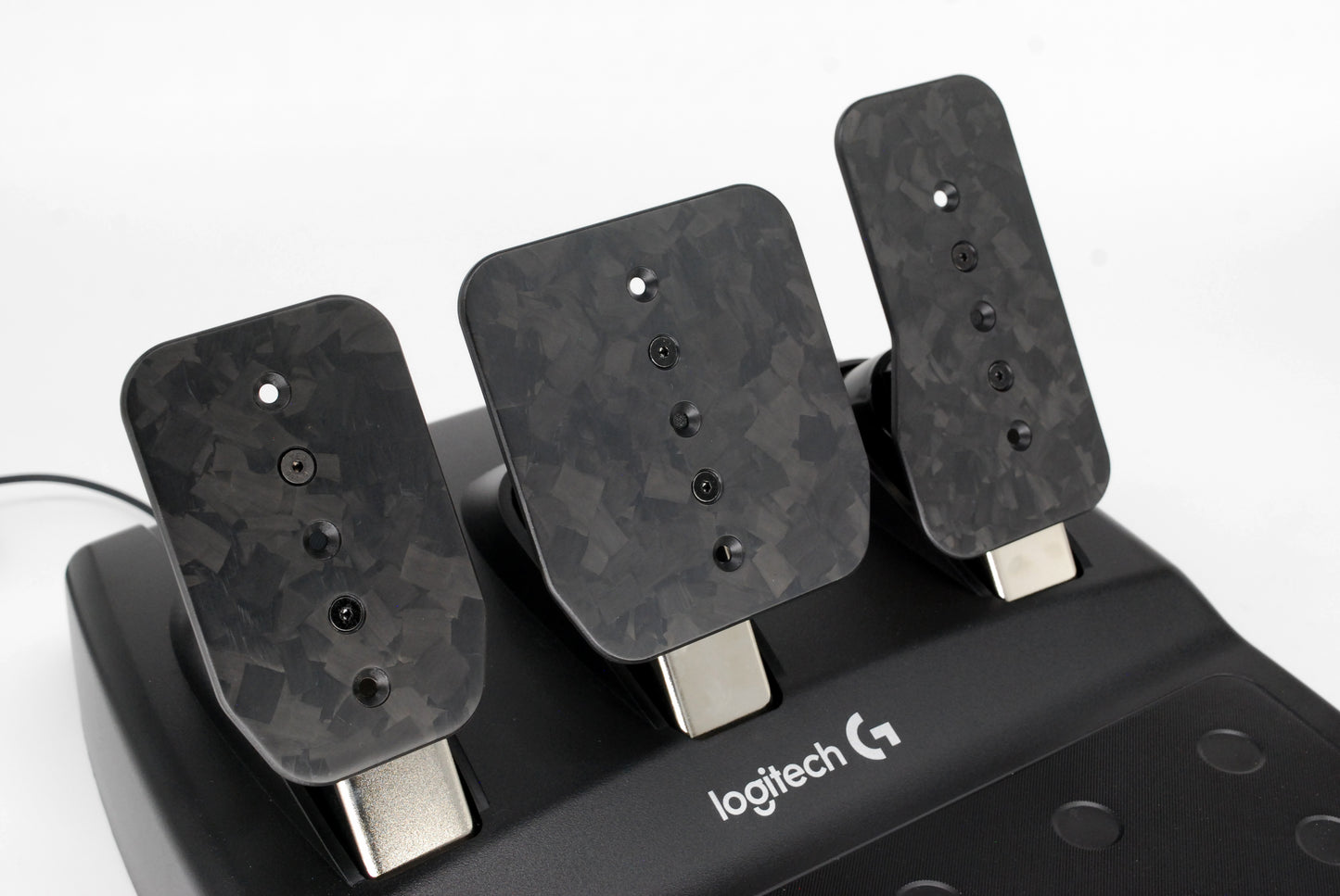 Pro Carbon Pedal Faces for Logitech G923 G29 G920 G27 G25 Genuine Carbon Fibre