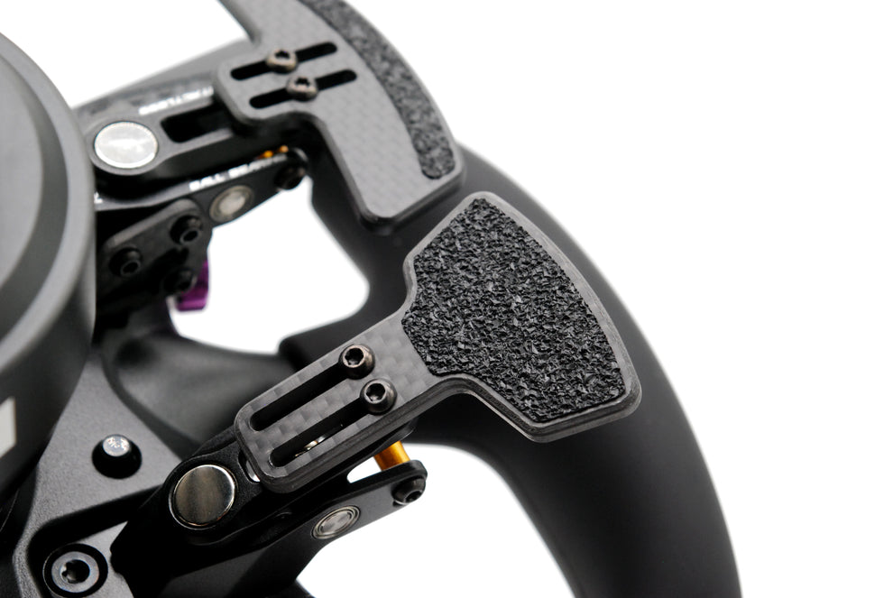 Cube Controls Ergonomic Carbon Fibre Shifter Paddles – Sim Race Mods