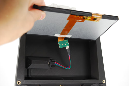 USB-C Male to USB-C Female Panel Adaptor