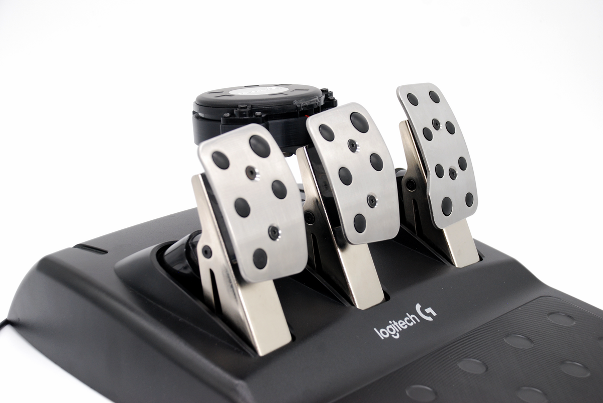 Logitech G923 G29 G920 Mount for Dayton TT25 Mini Bass Shaker Haptic