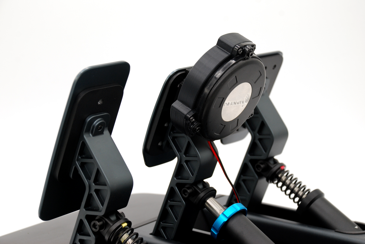 Logitech G Pro Pedals Mount for Dayton TT25 Mini Bass Shaker Haptic