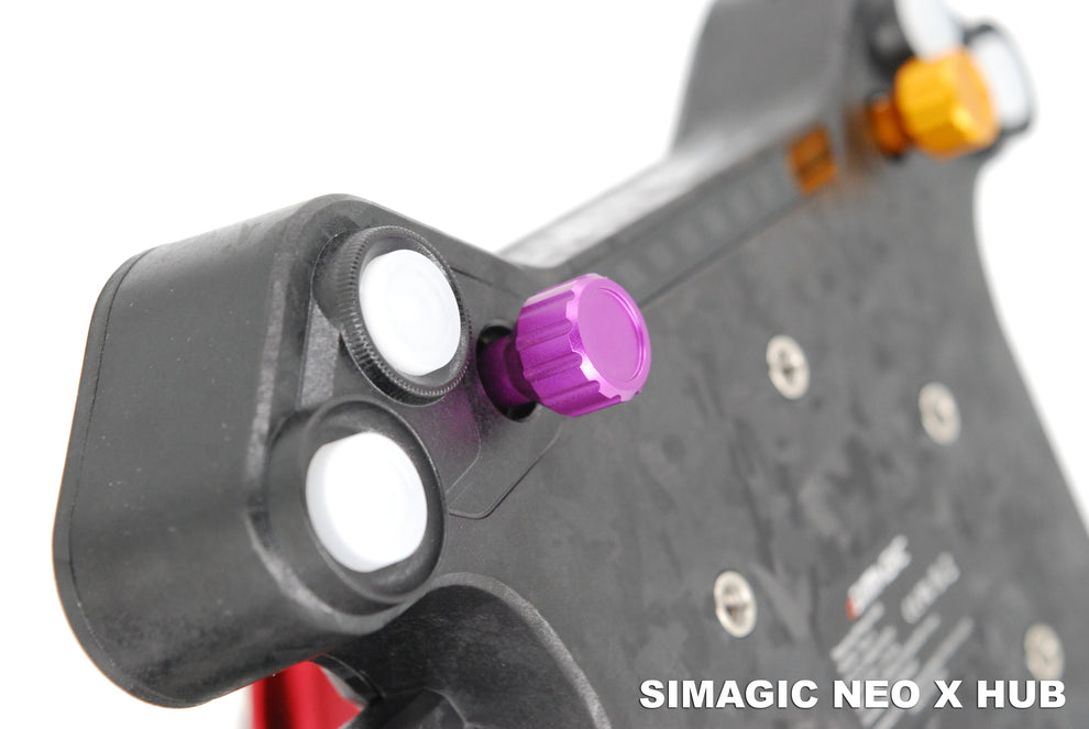 Funky Switch & Joystick Knob for Sim Racing Wheels- Fits Fanatec, Sima ...