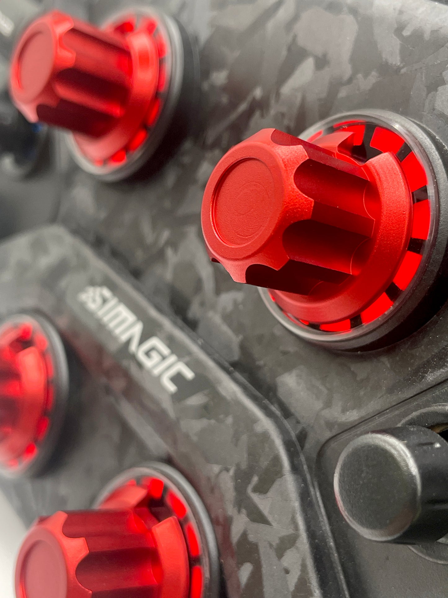Anodized Aluminium Encoder Knobs for Simagic GT Neo