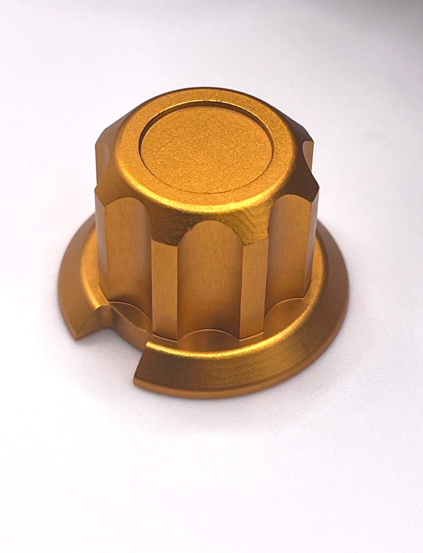 Aluminium Encoder Knobs CNC Machined Anodised Style S