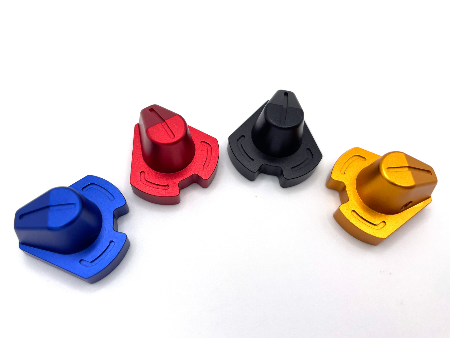 Anodized Aluminium Encoder Knobs for Fanatec Formula Wheel Rims-Grooved Markings