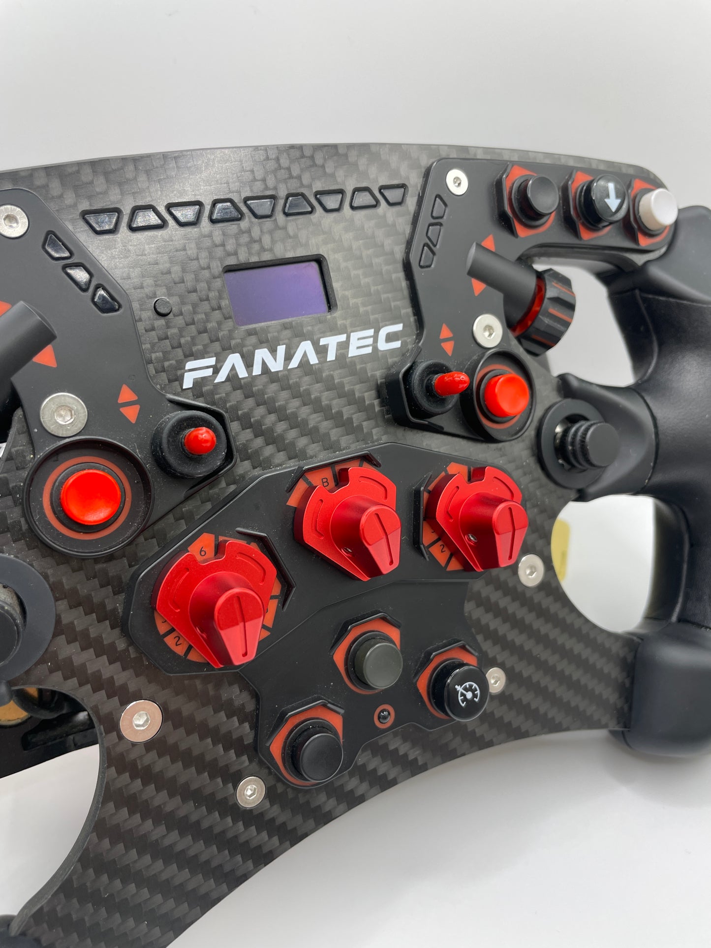 Anodized Aluminium Encoder Knobs for Fanatec Formula Wheel Rims-Grooved Markings