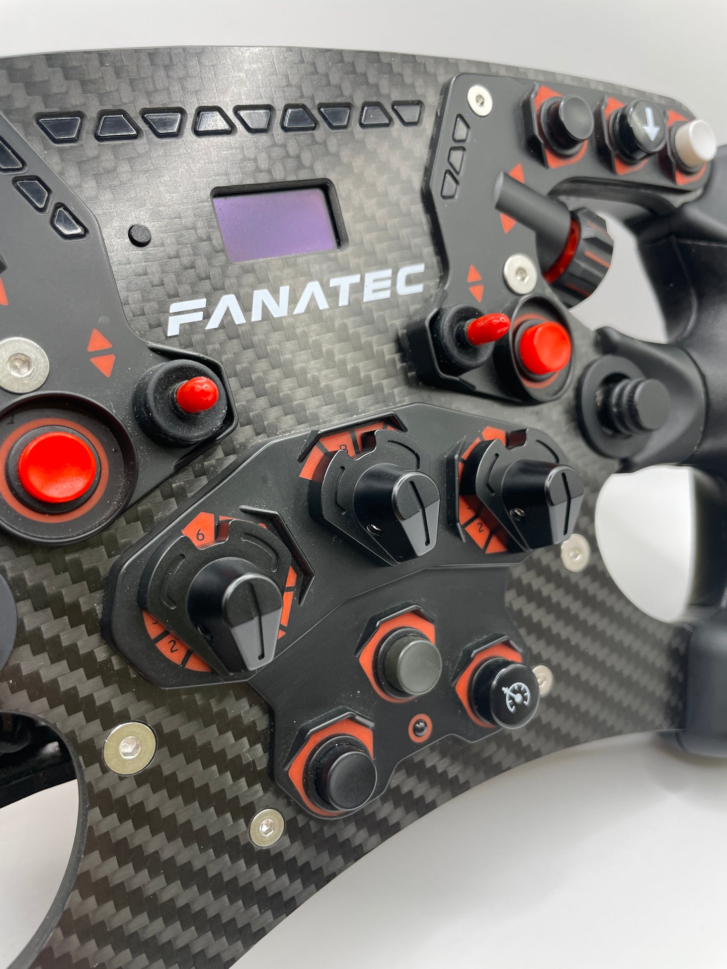 Anodized Aluminium Encoder Knobs for Fanatec Formula Wheel Rims-Grooved Markings