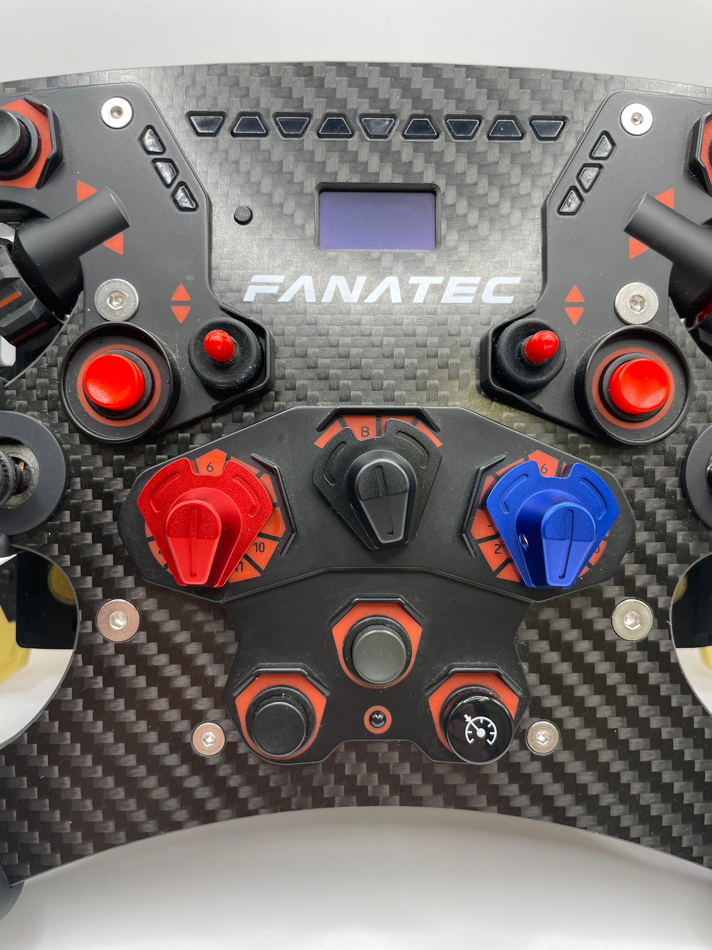 Anodized Aluminium Encoder Knobs for Fanatec Formula Wheel Rims-Grooved Markings