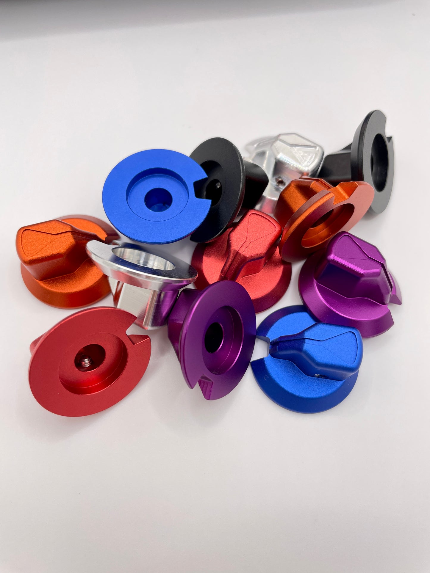 Anodized Aluminium Encoder Knobs Style M