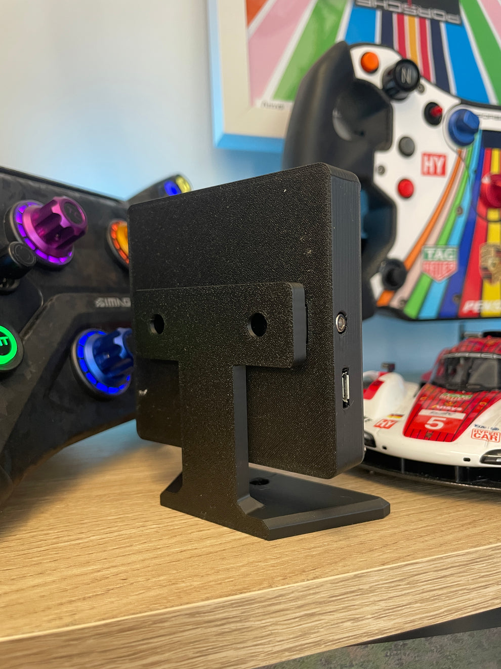 64 LED RGB Matrix for Sim Racing Flags and Gear Indicator - For Simhub ...