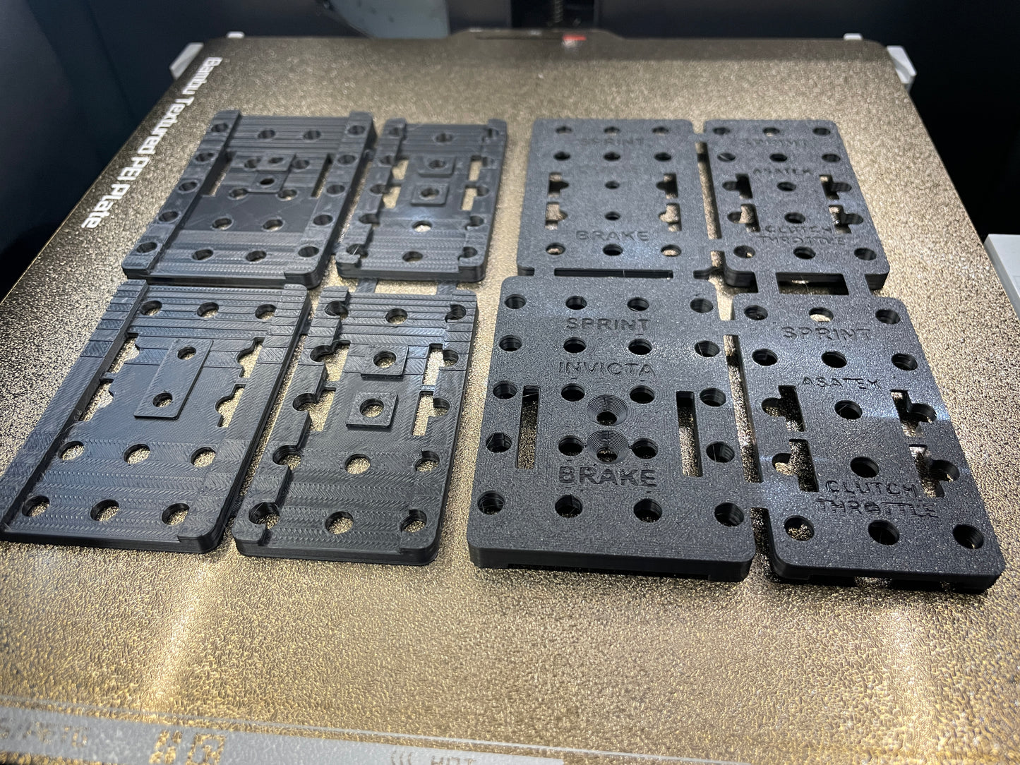 heusinkveld sprint pedal faces Heusinkveld Sprint Adaptor for Asetek Invicta Forte Pedal Faces – Sim Race Mods