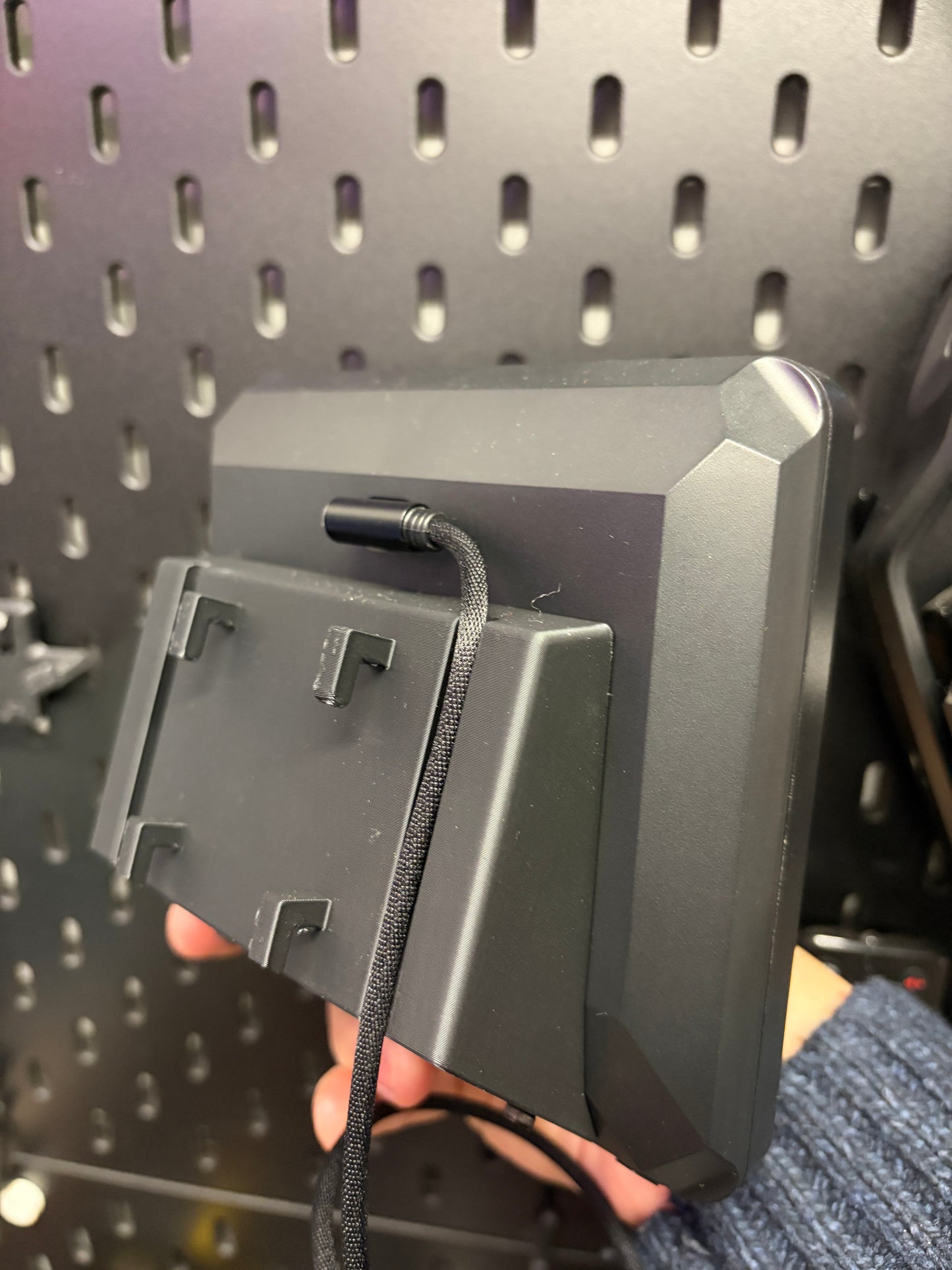 IKEA Skadis Pegboard Mount for Stream Deck + Plus