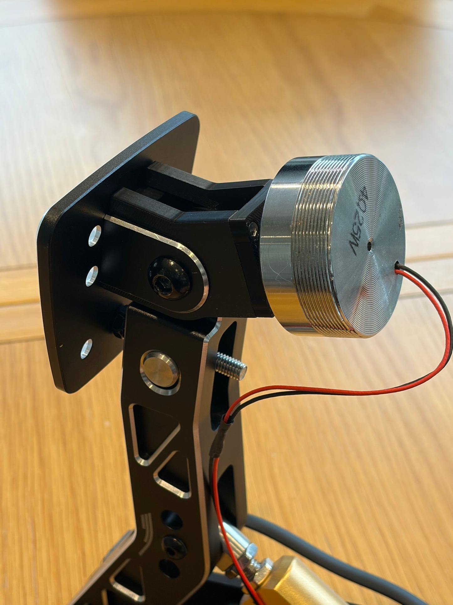 Moza CRP mount for 50mm Transducer Puck Haptic Resonance Speaker