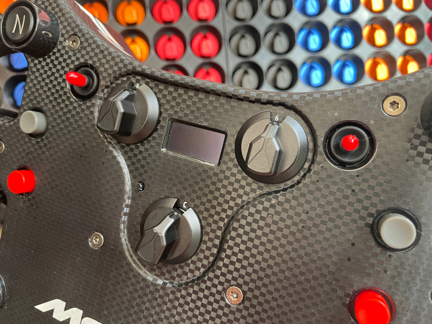 Anodized CNC Aluminium Encoder Knobs for Fanatec Mclaren GT3 Wheel (Also Fits Generic Encoders)