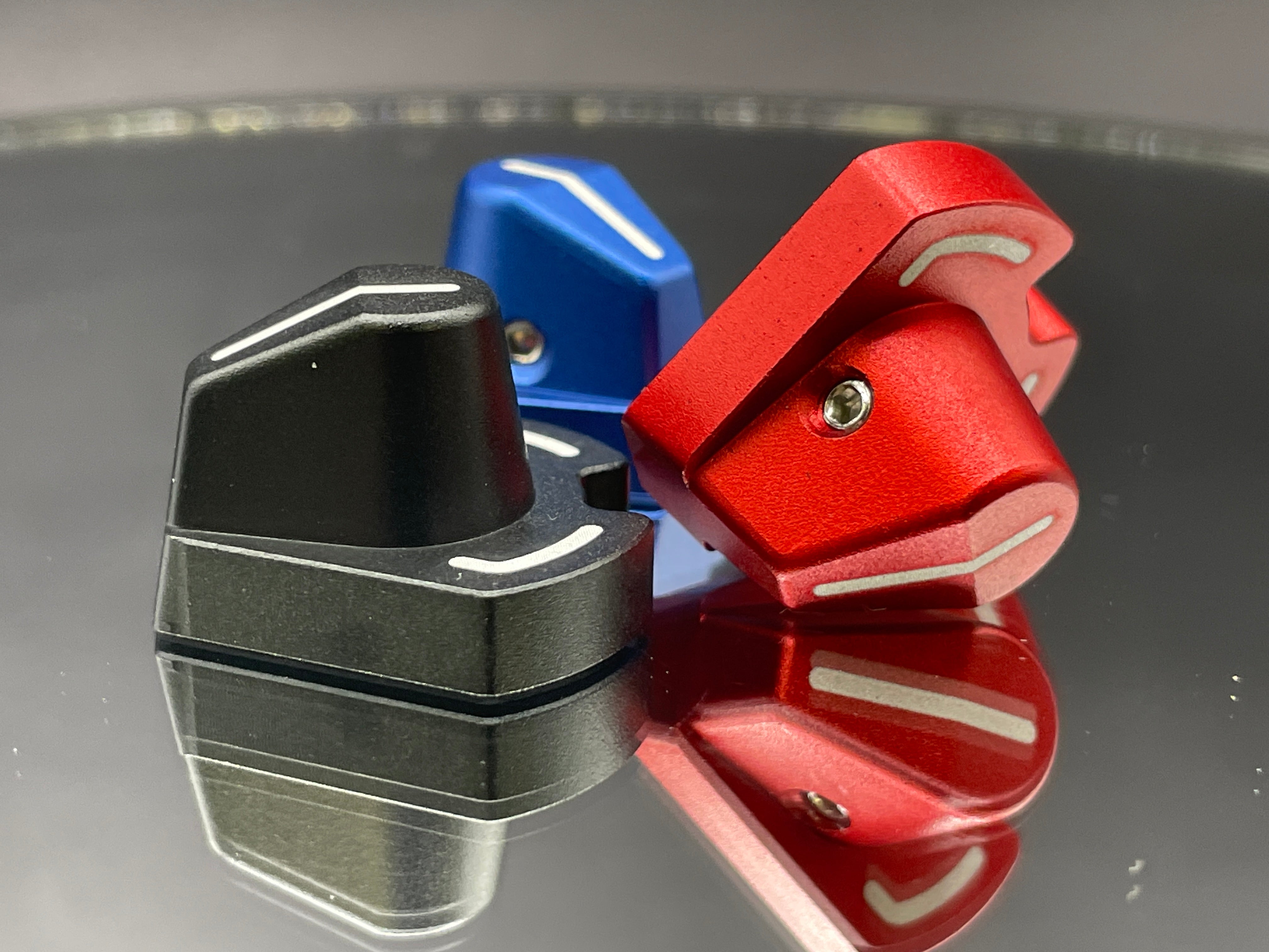 Anodized Aluminium Encoder Knobs Fanatec Style – SimRaceMods
