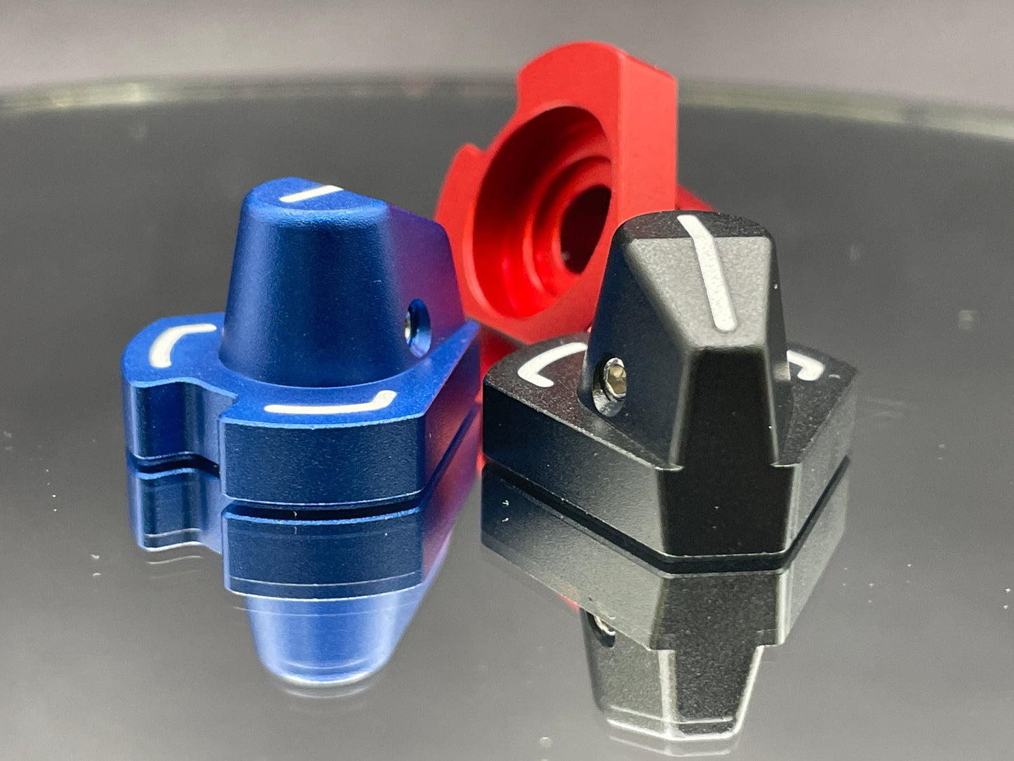 Anodized Aluminium Encoder Knobs Fanatec Style