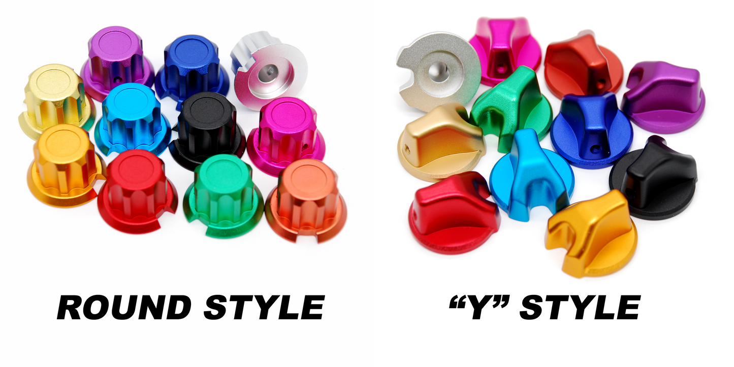 Anodized Aluminium Encoder Knobs for Simagic Zeus Sport Steering Wheel