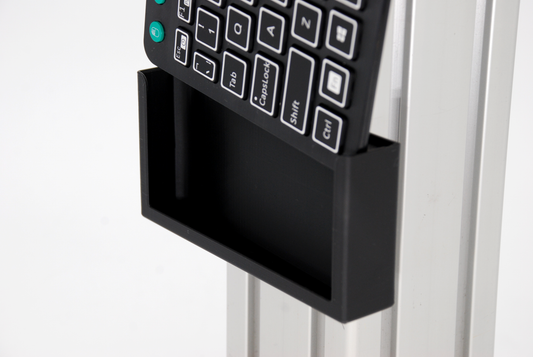 Keyboard Holder for Rii RT518S Wireless Keyboard Sim Rig 8020 Any Surface Mount