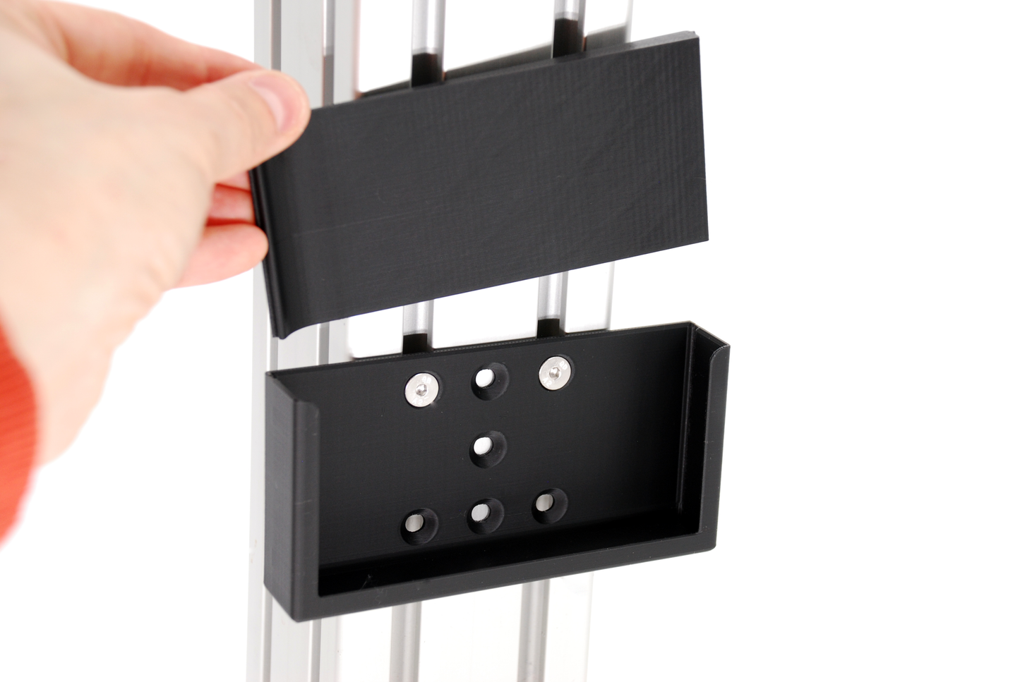 Keyboard Holder for Rii RT518S Wireless Keyboard Sim Rig 8020 Any Surface Mount