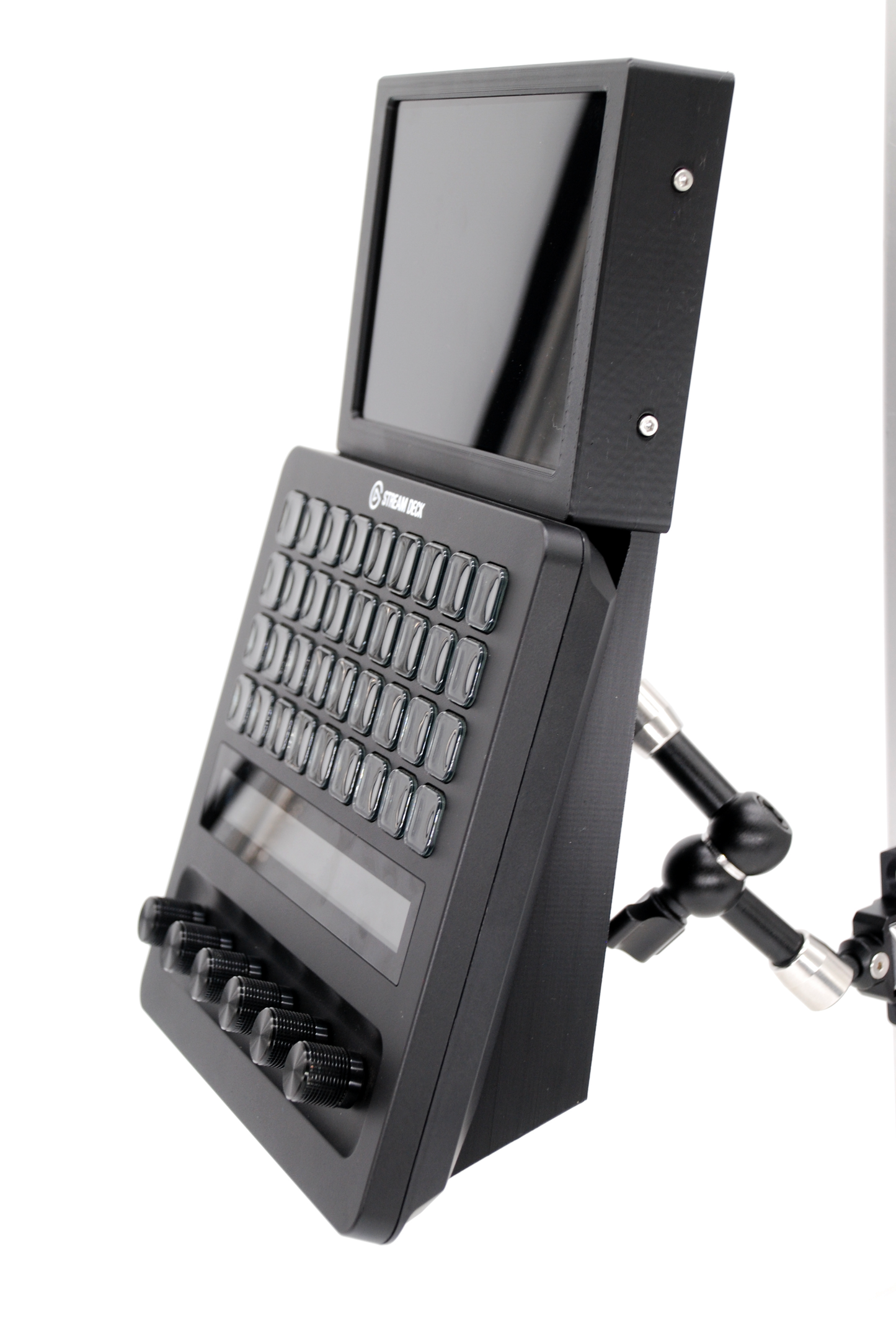 Mount for Stream Deck + XL and Vocore 6.8" Display Screen