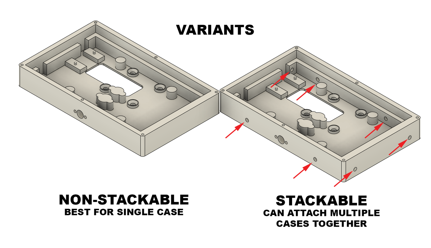 Versatile Mounting Case for Elgato Stream Deck 32 Key Module