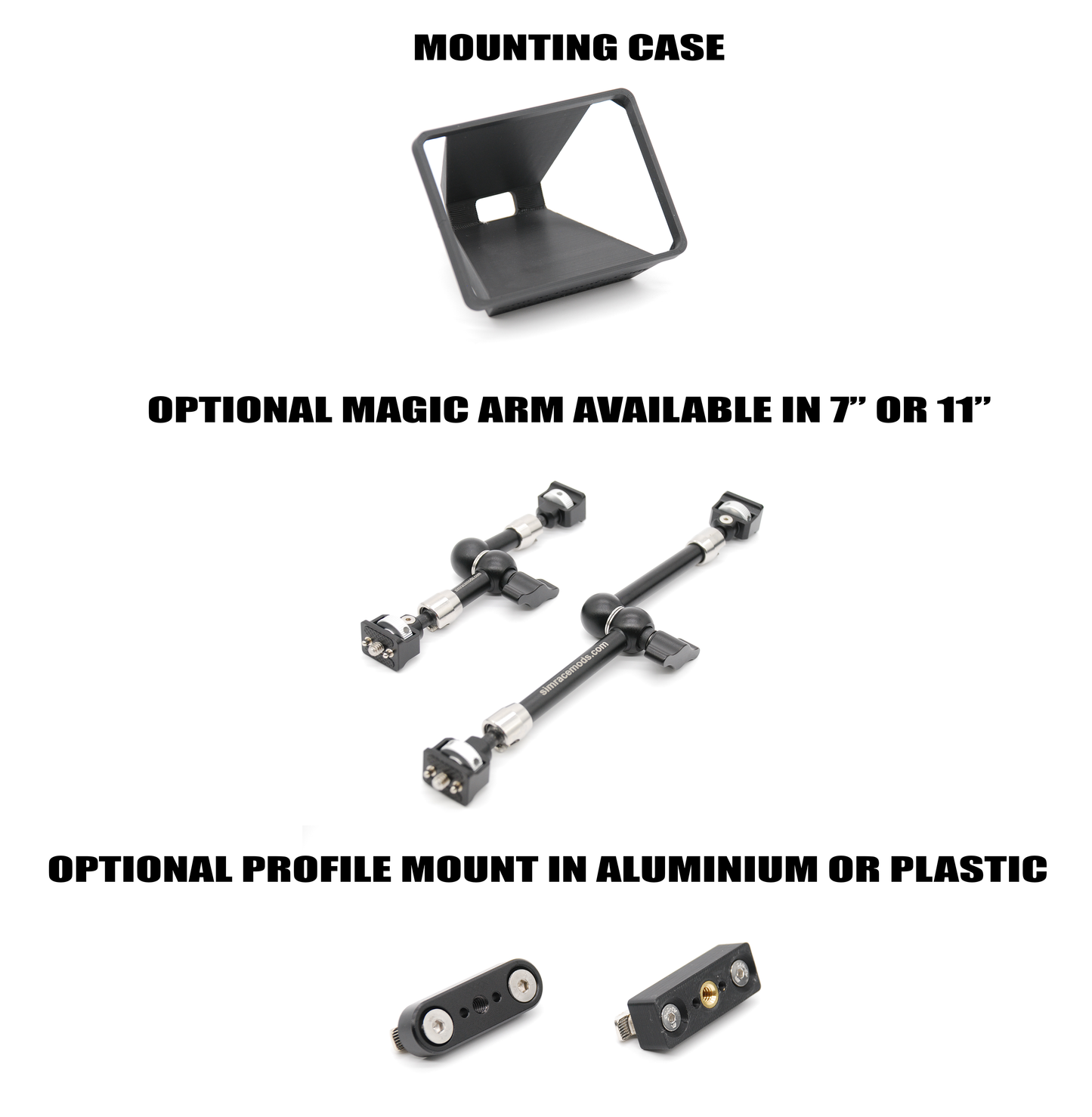 1/4" Camera Thread Mount for Stream Deck Mini