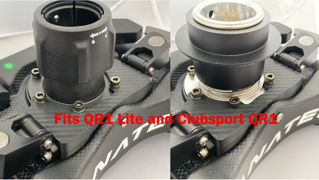 Fit Fanatec Clubsport Shifters to Mclaren GT3 Wheel Adaptor for Fanatec