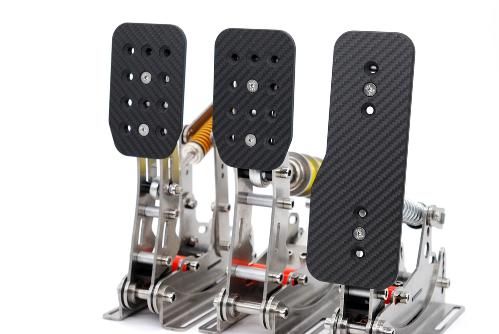 Pro Carbon Pedals - SimJack Ultimate Carbon Fibre Pedal Faces Sim Jack ...