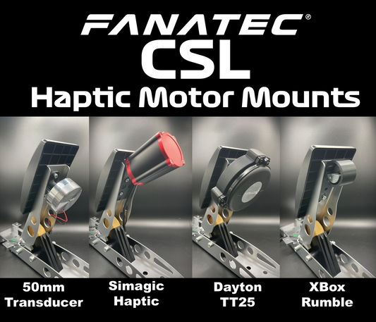 Fanatec CSL Haptic / Rumble/ Bass Shaker Mounts