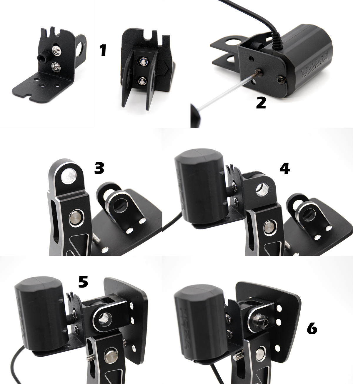MOZA Pedal Haptic Feedback PHF Haptic Motors Pedal Reactor Mount for Moza CRP CRP1