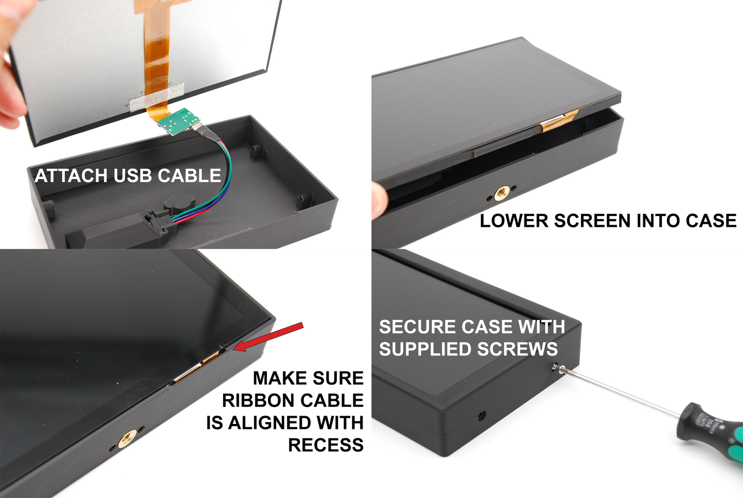 Case for Vocore 6.8" Display Screen