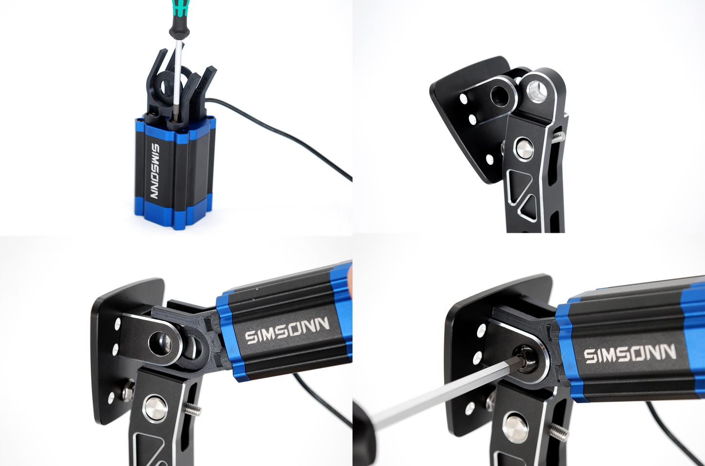 Moza CRP Mounts for Simsonn VAM Pro Haptic Pedal Reactors