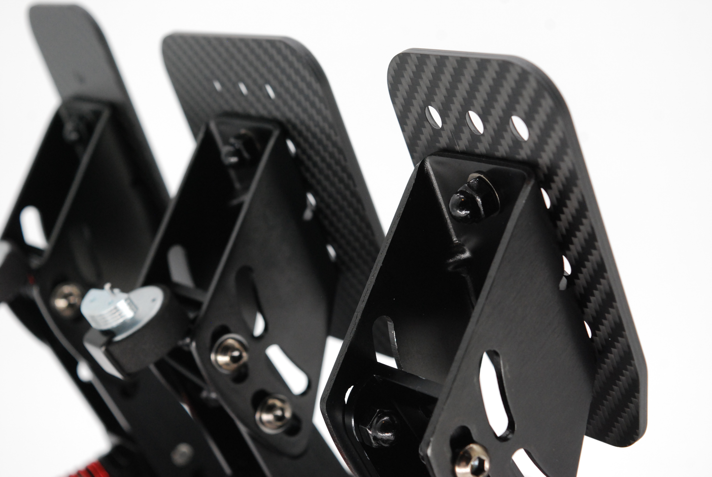 Pro Carbon Pedals - Fanatec Clubsport v3 Carbon Fibre Pedal Faces