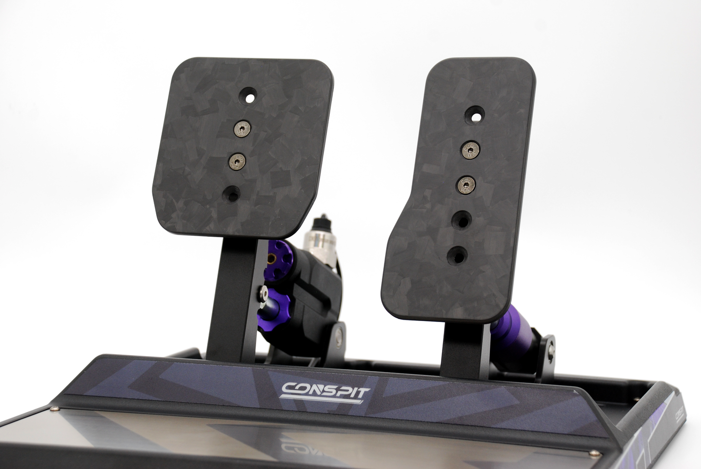Pro Carbon Pedals - Conspit CPP Apex Carbon Fibre Pedal Faces