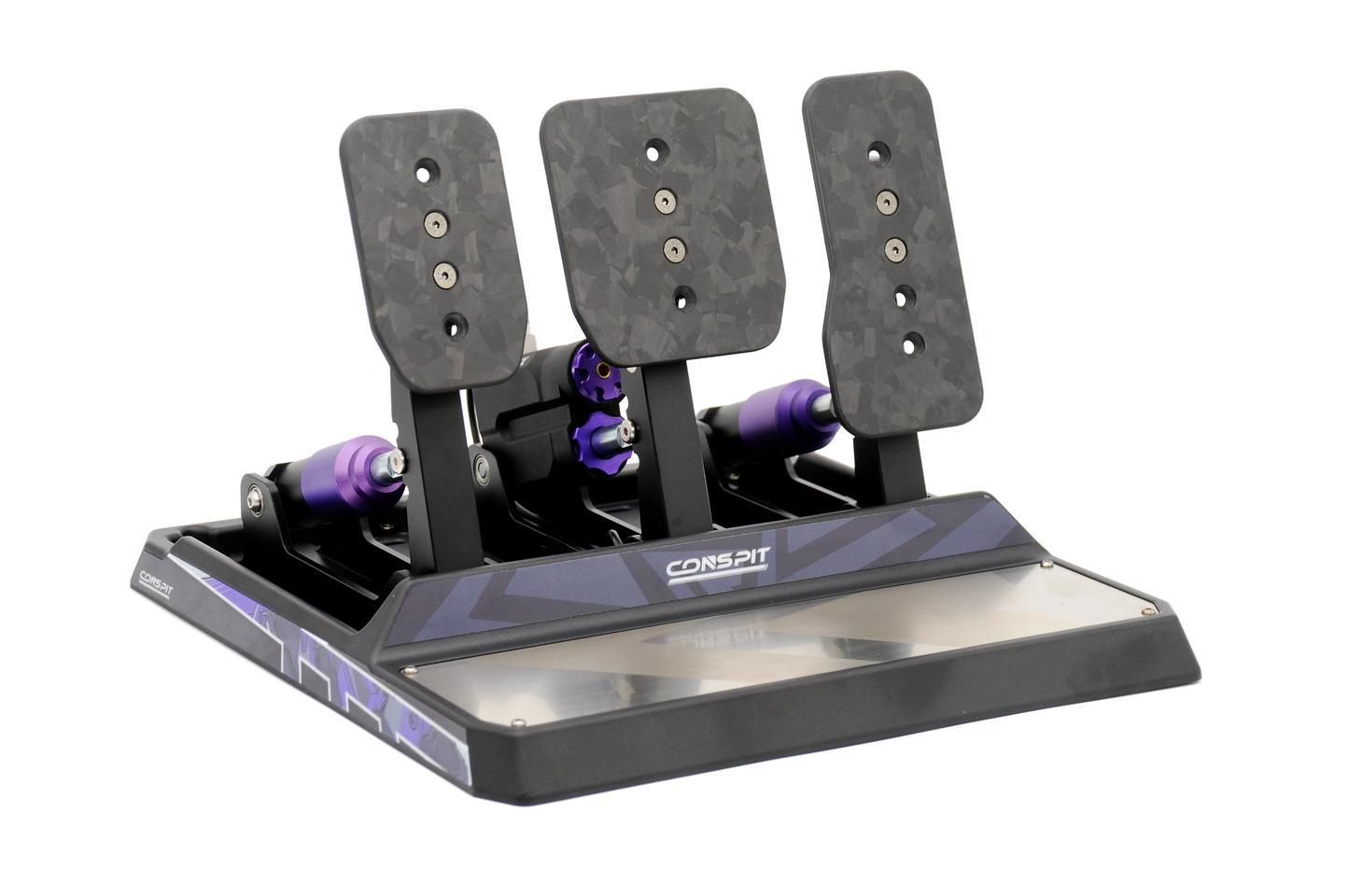 Pro Carbon Pedals - Conspit CPP Apex Carbon Fibre Pedal Faces