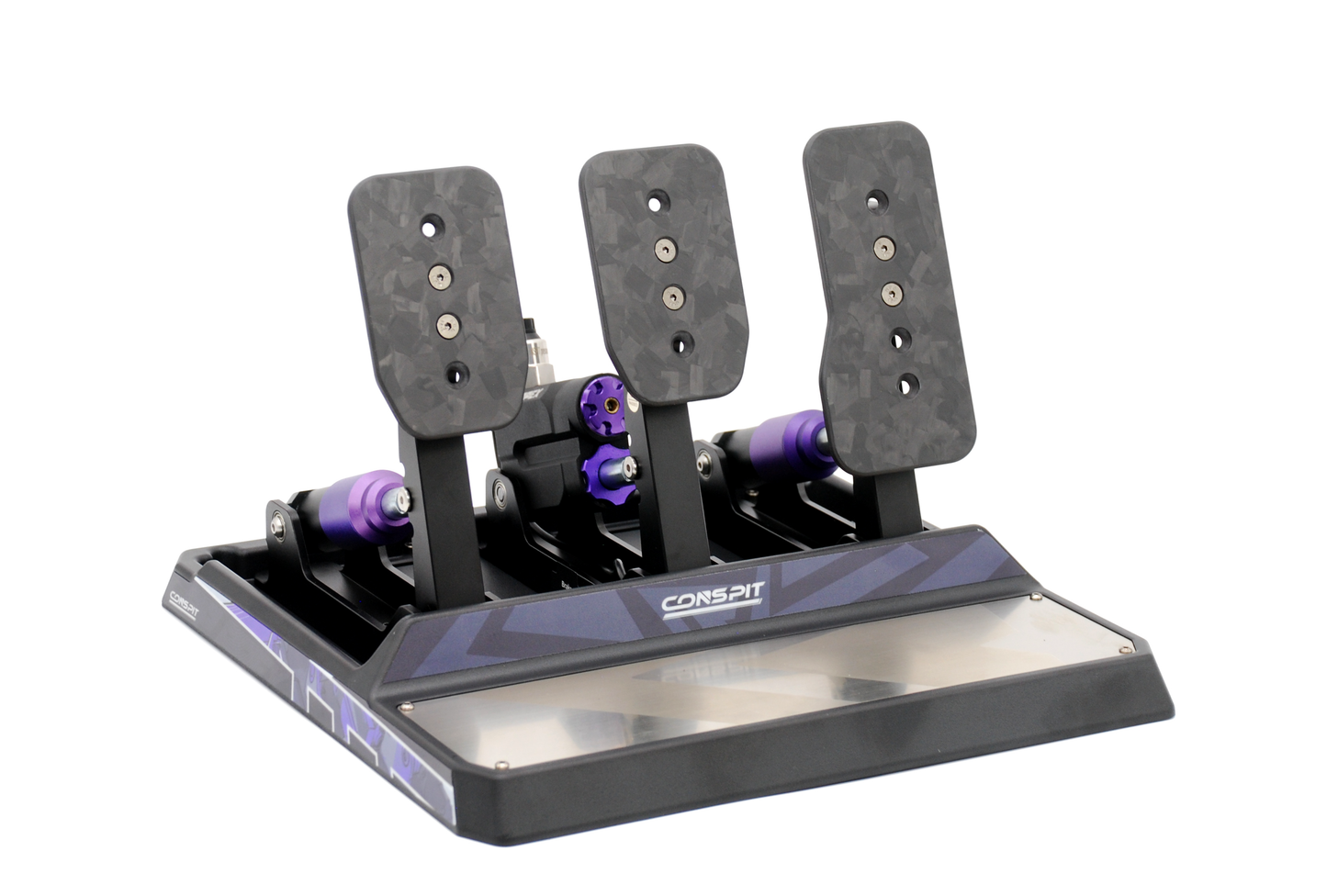 Pro Carbon Pedals - Conspit CPP Apex Carbon Fibre Pedal Faces