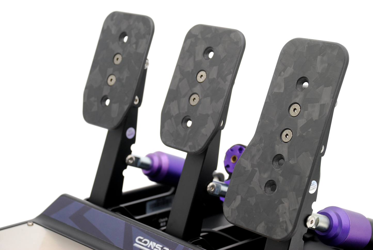 Pro Carbon Pedals - Conspit CPP Apex Carbon Fibre Pedal Faces