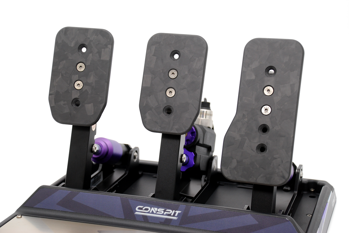 Pro Carbon Pedals - Conspit CPP Apex Carbon Fibre Pedal Faces