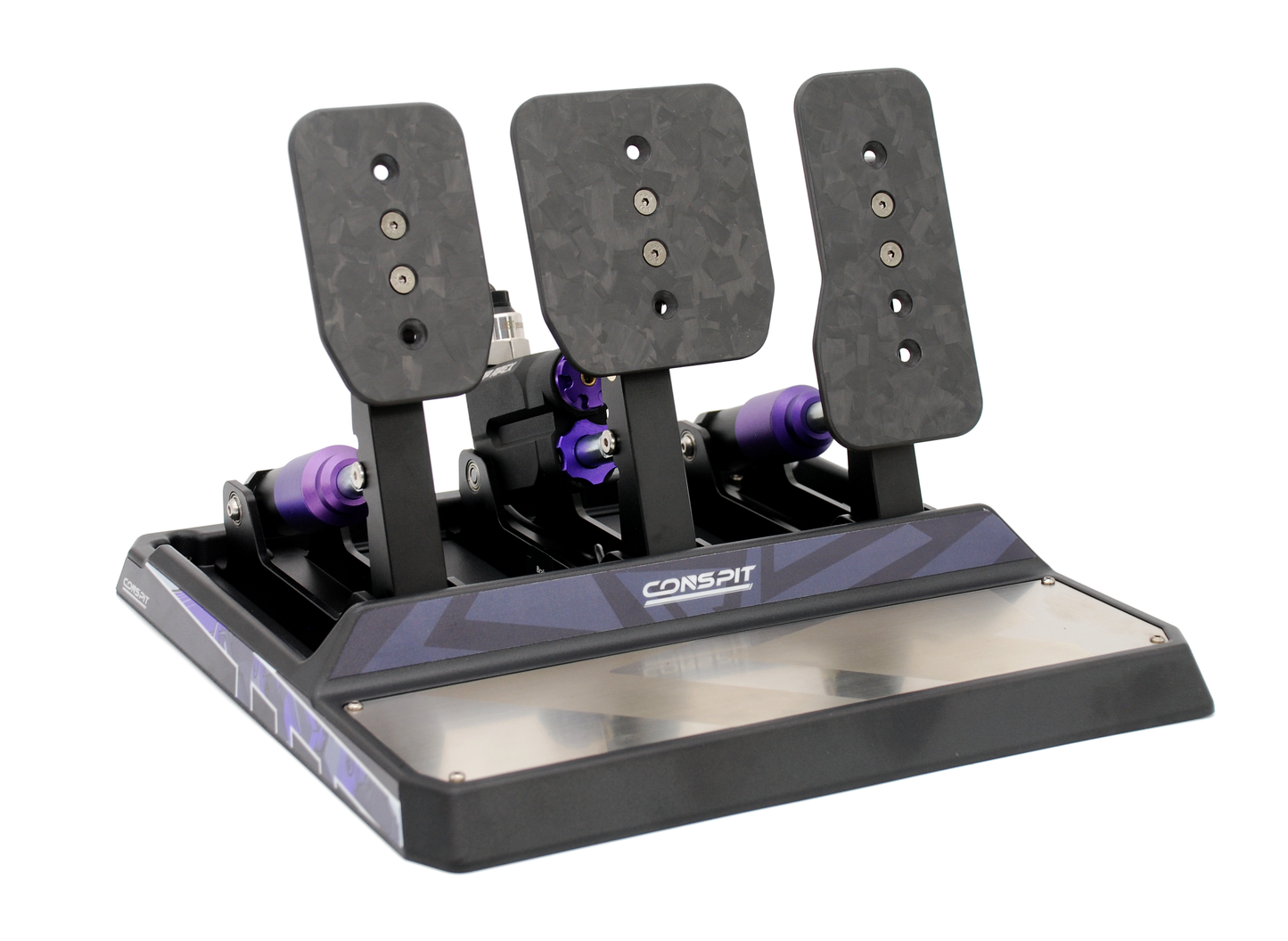 Pro Carbon Pedals - Conspit CPP Apex Carbon Fibre Pedal Faces