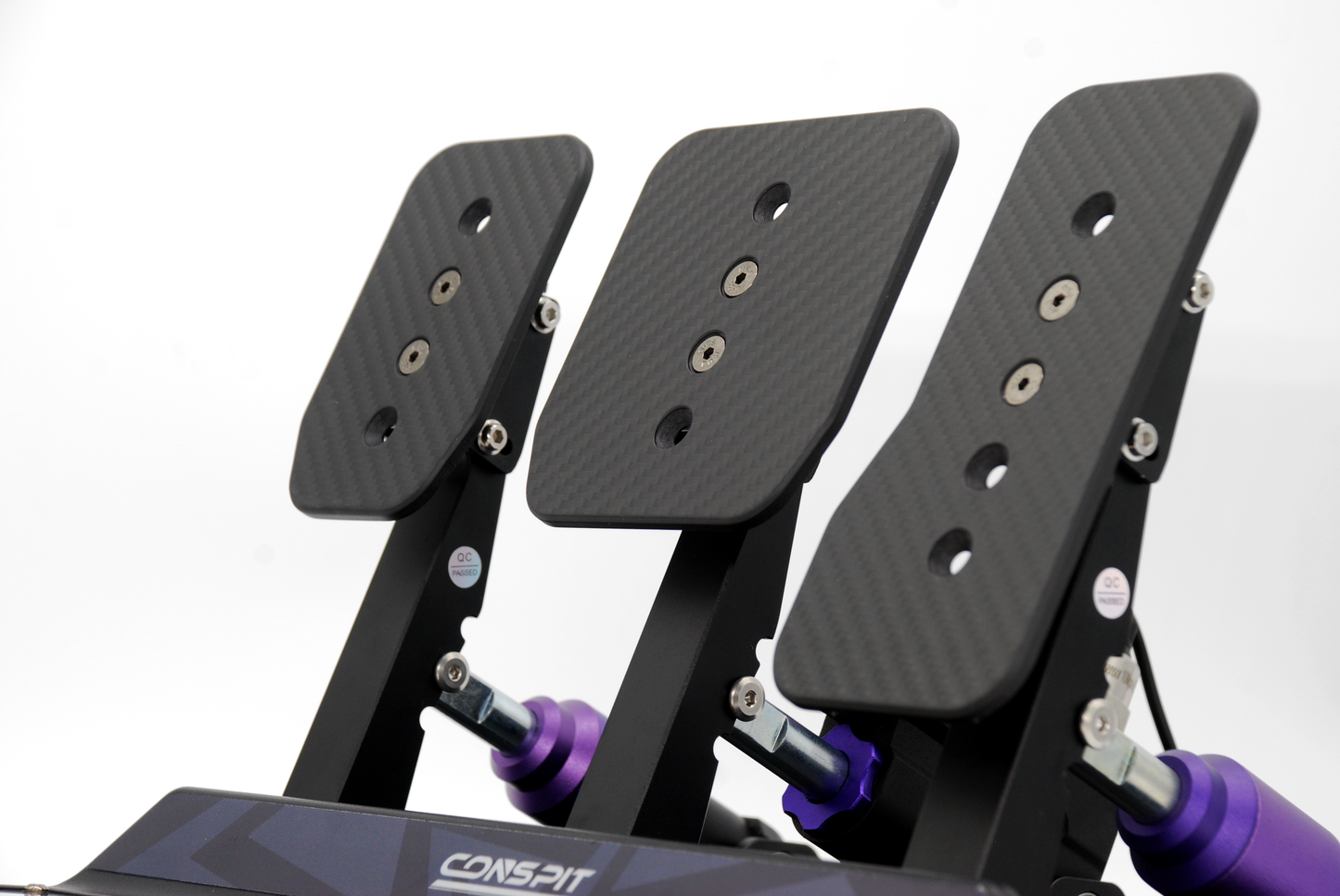 Pro Carbon Pedals - Conspit CPP Apex Carbon Fibre Pedal Faces